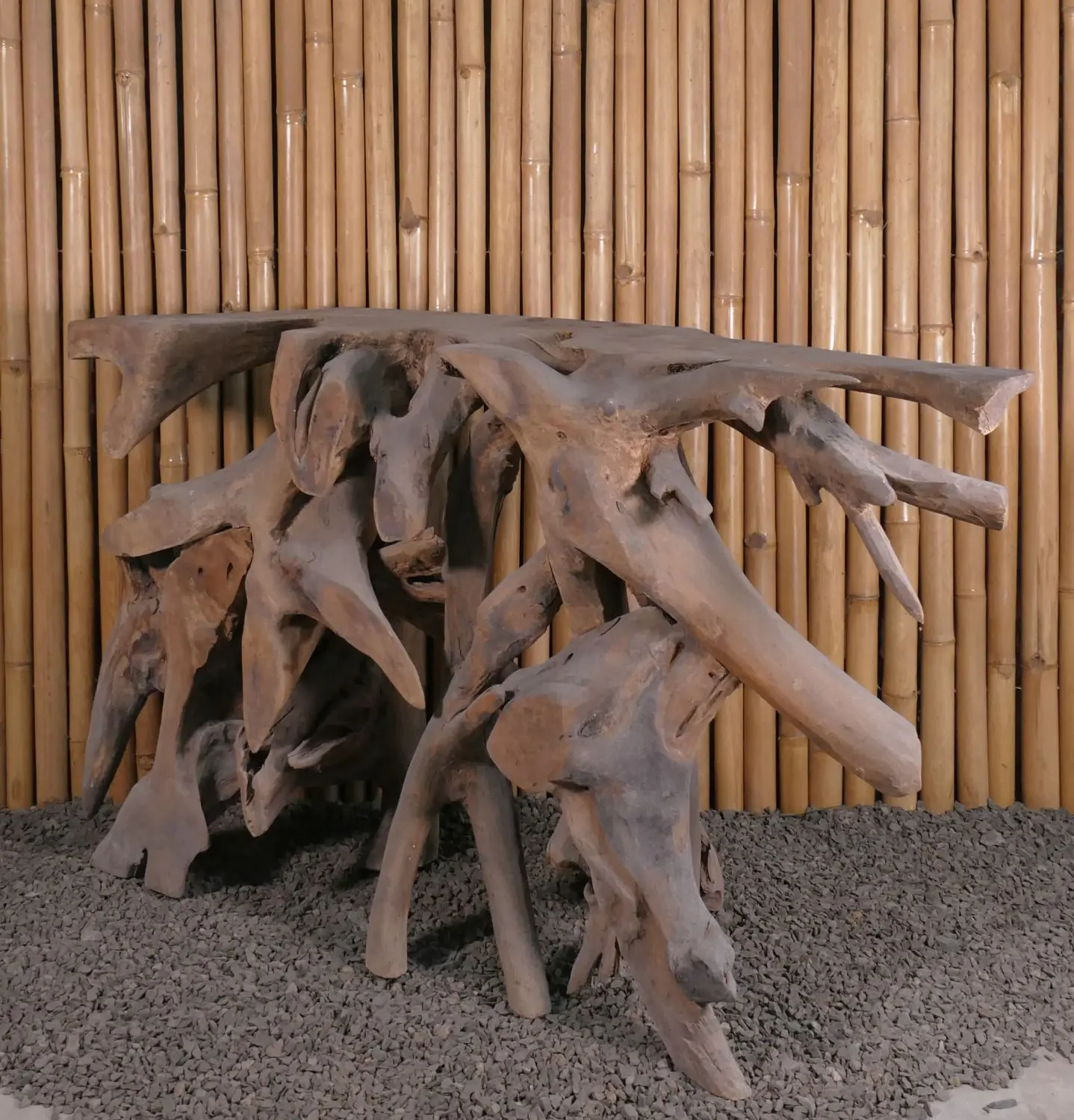  Product image 7 of the product “Console made of teak wood about 135cm length ”